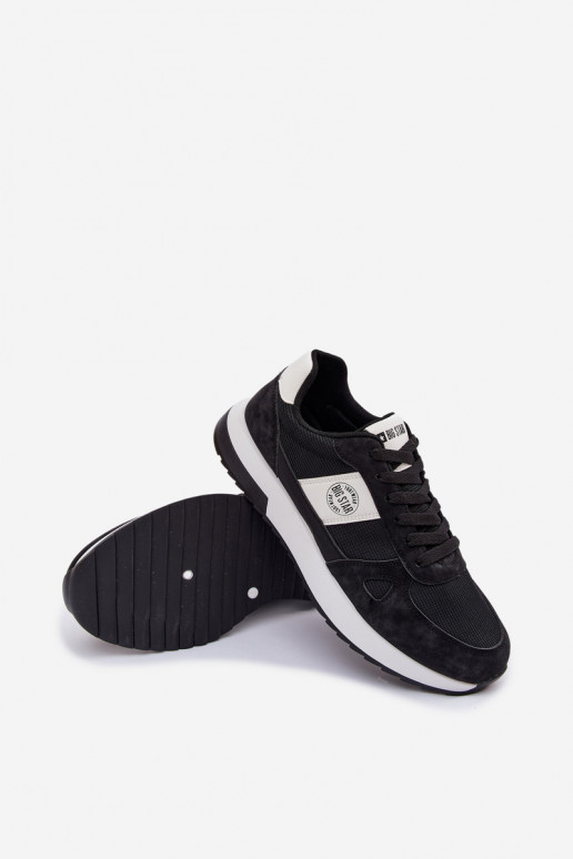 Buty Sportowe Sneakersy Męskie Big Star TT174352 Czarne