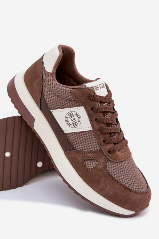 Men's Sports Sneakers Big Star TT174353 Brown