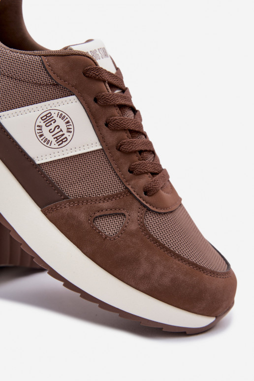Men's Sports Sneakers Big Star TT174353 Brown