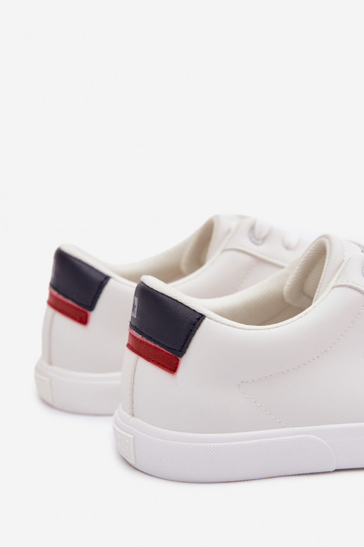 Men's Eco Leather Sneakers Big Star OO174018 White