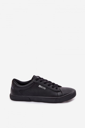 Men's Eco Leather Sneakers Big Star TT174002 Black 2