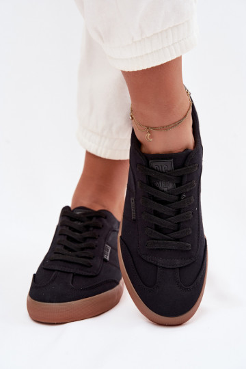 Women's Fabric Sneakers Big Star TT274356 Black 2