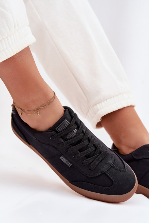 Women's Fabric Sneakers Big Star TT274356 Black