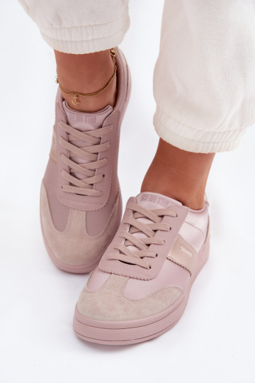 Sneakersy Damskie Big Star TT274157 Różowe