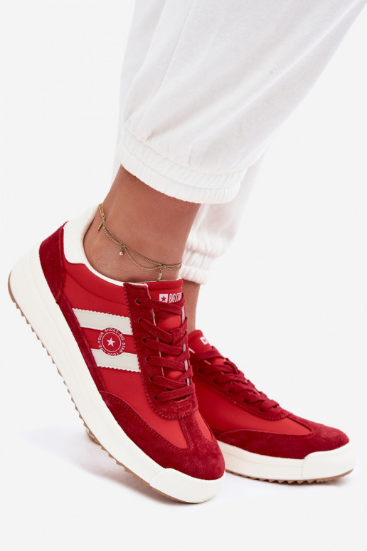 Sneakersy Damskie Big Star TT274158 Czerwone