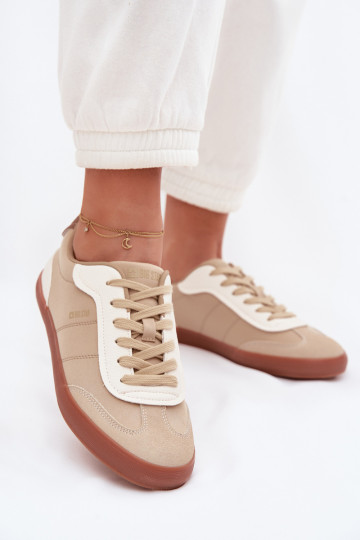 Women's Sneakers Big Star TT274420 Dark Beige 2