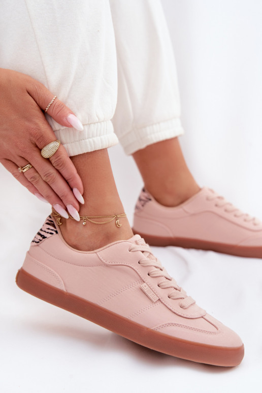 Women's Fabric Sneakers Big Star TT274359 Pink