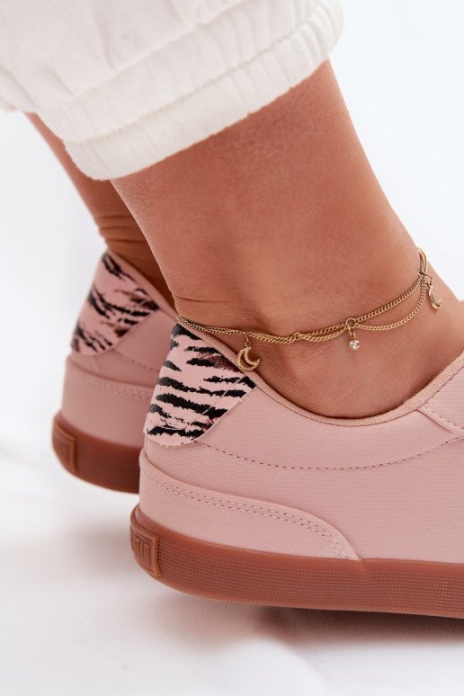 Women's Fabric Sneakers Big Star TT274359 Pink