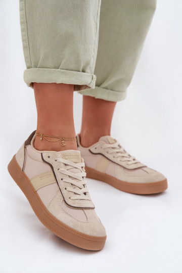 Sneakersy Damskie Big Star TT274174 Beżowe 2