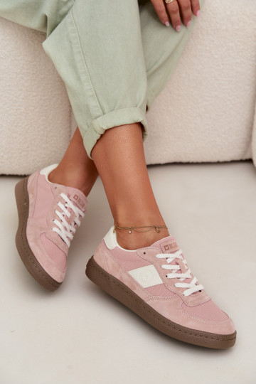 Sneakersy Damskie Big Star TT274175 Różowe