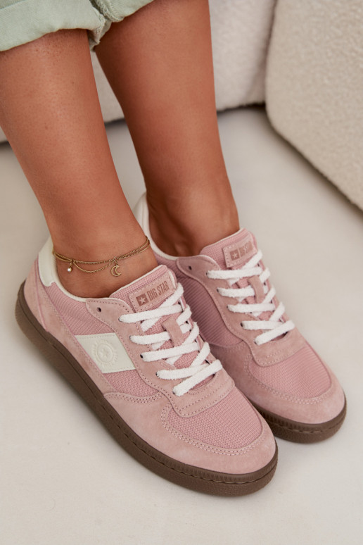 Sneakersy Damskie Big Star TT274175 Różowe