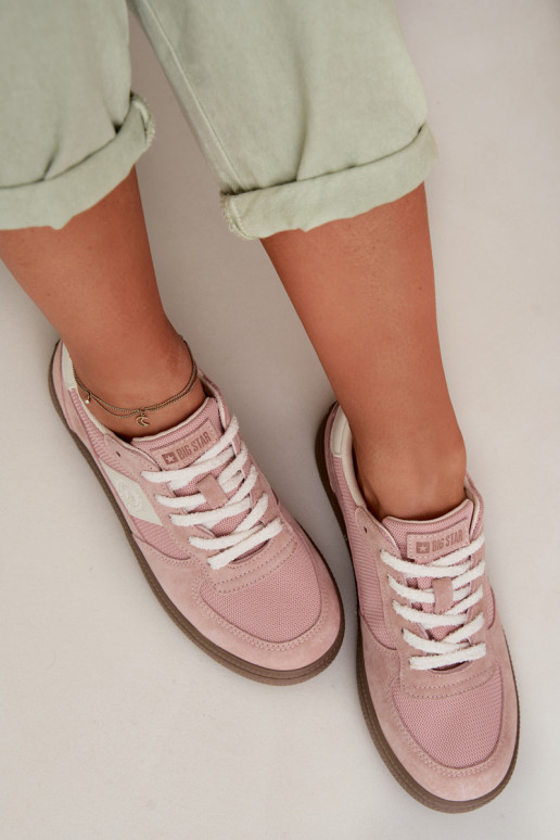 Sneakersy Damskie Big Star TT274175 Różowe
