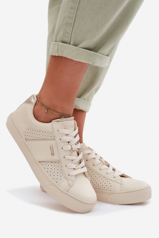 Women's Mesh Sneakers Big Star TT274292 Beige