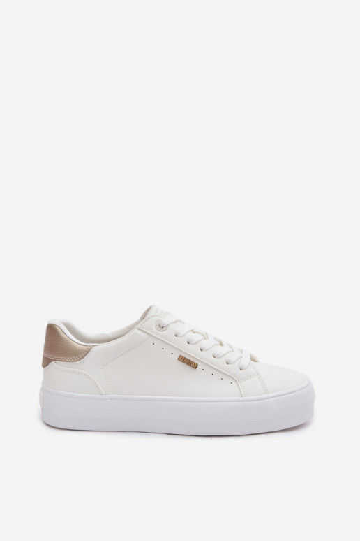 Big Star TT274805 White Platform Sneakers