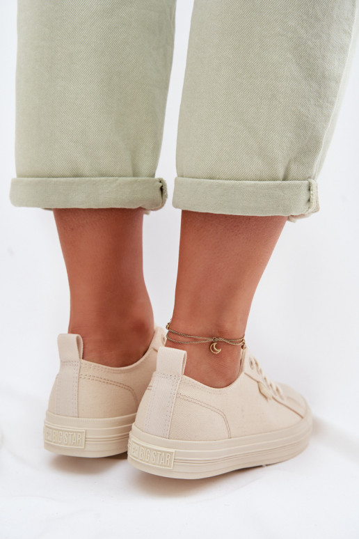 Women's Sneakers Big Star TT274818 Beige