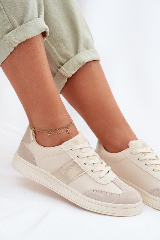Sneakersy Damskie Big Star TT274155 Beżowe