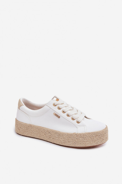 Women's Espadrilles with Platform Big Star TT274349 White