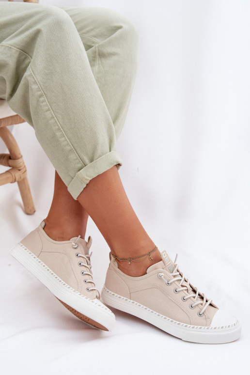 Women's Sneakers Big Star Beige