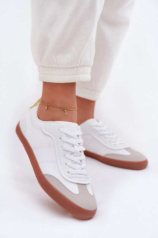 Sneakersy Damskie Big Star TT274421 Białe