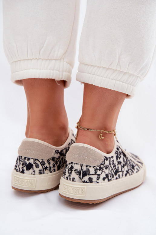 Women's Light Beige Sneakers Big Star TT274842