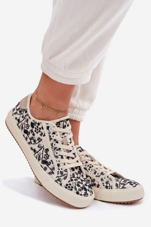 Women's Light Beige Sneakers Big Star TT274842