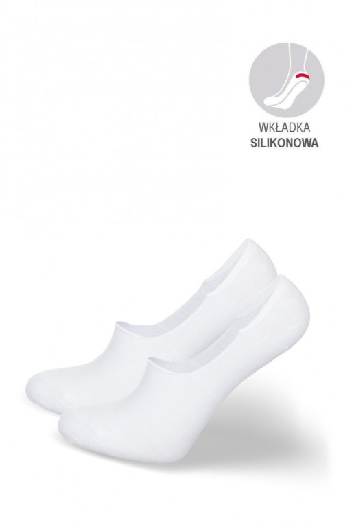 Men's Micro Cotton Socks White