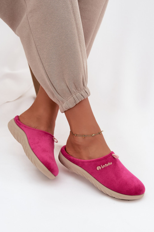 Obuwie Domowe Kapcie Damskie Inblu ET000037 Różowe