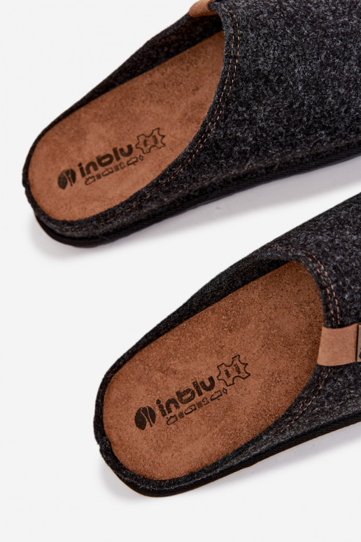 Men's Preventive Slippers Inblu SI000025 Dark Gray