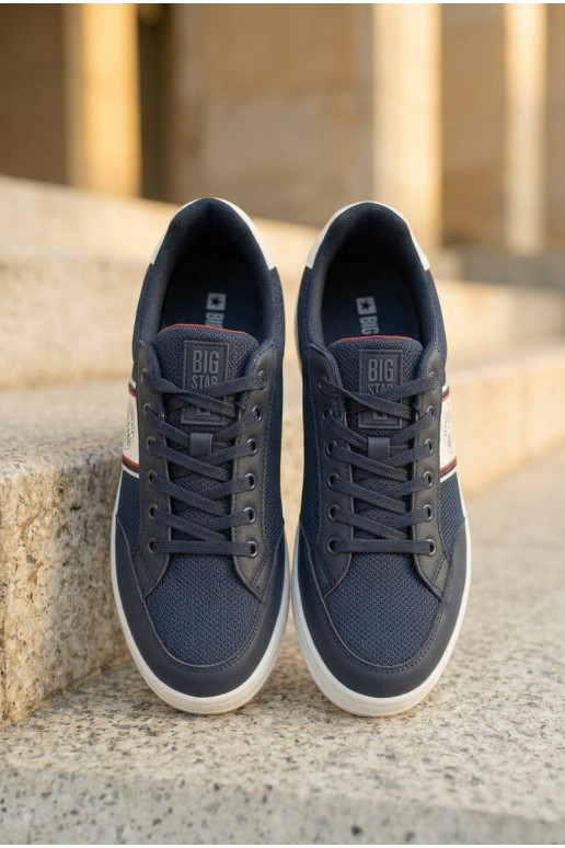 Sneakersy Męskie Big Star TT174309 Granatowe