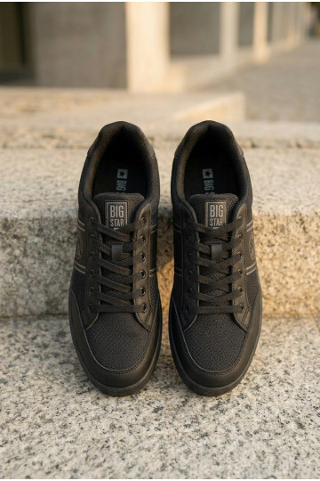 Sneakersy Męskie Big Star TT174310 Czarne 2
