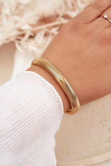 Women's Stainless Steel Gold Bracelet