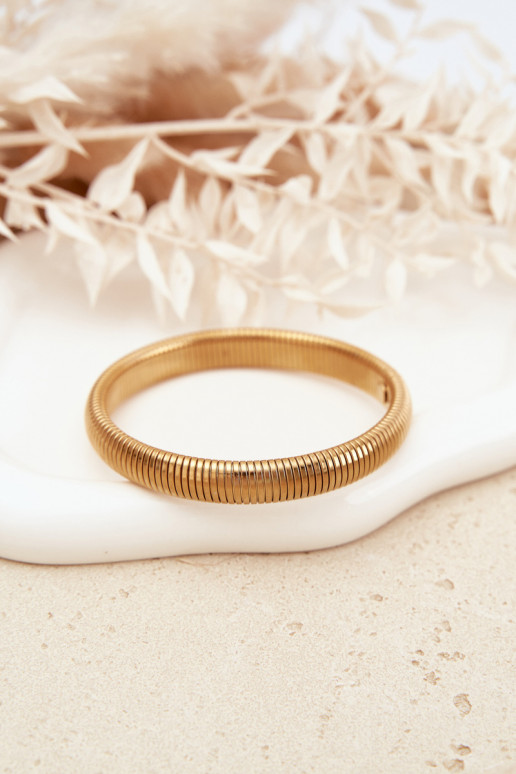 Women's Stainless Steel Gold Bracelet