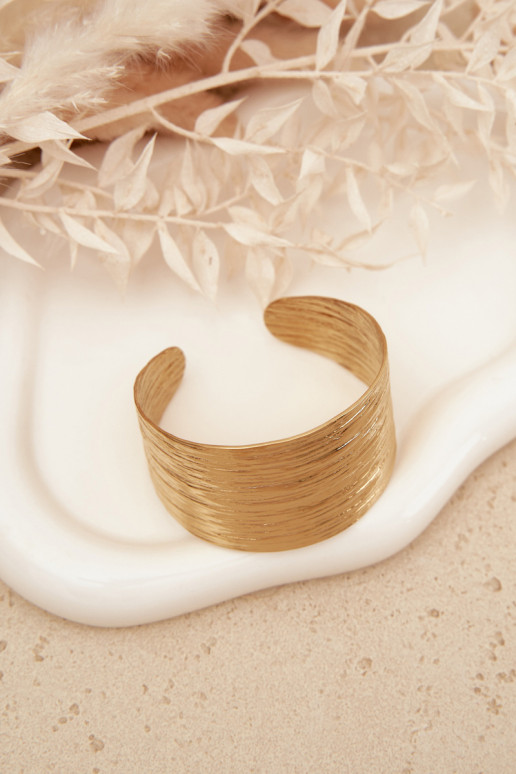 Women's Steel Stainless Steel Gold Bracelet