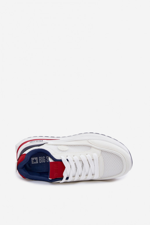 Men's Sports Shoes Big Star TT174315 Hi-Poly System White