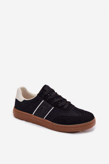 Sneakersy Męskie Big Star TT174129 Czarne