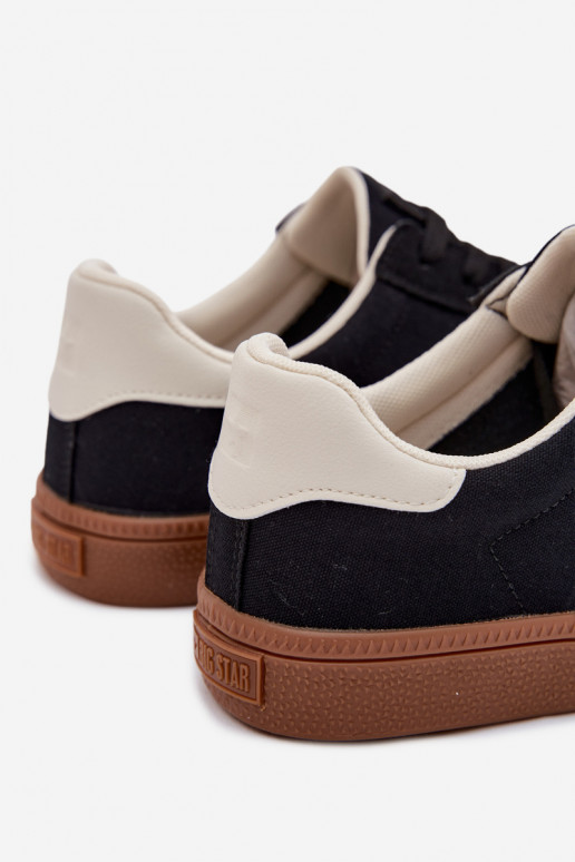 Sneakersy Męskie Big Star TT174129 Czarne