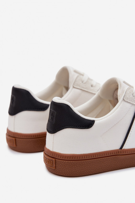 Sneakersy Męskie Big Star TT174128 Białe