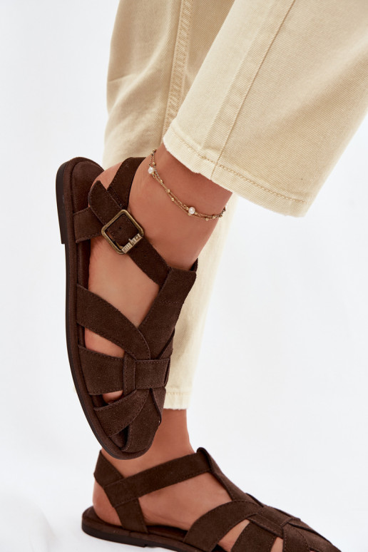 turalnego u Big Star TT274249 Czekoladoe