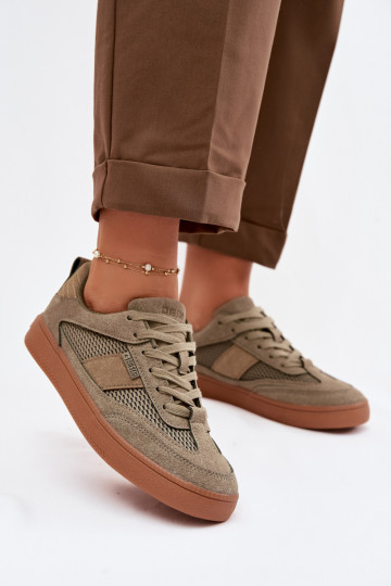 Women's Sneakers Big Star TT274761 Khaki 2