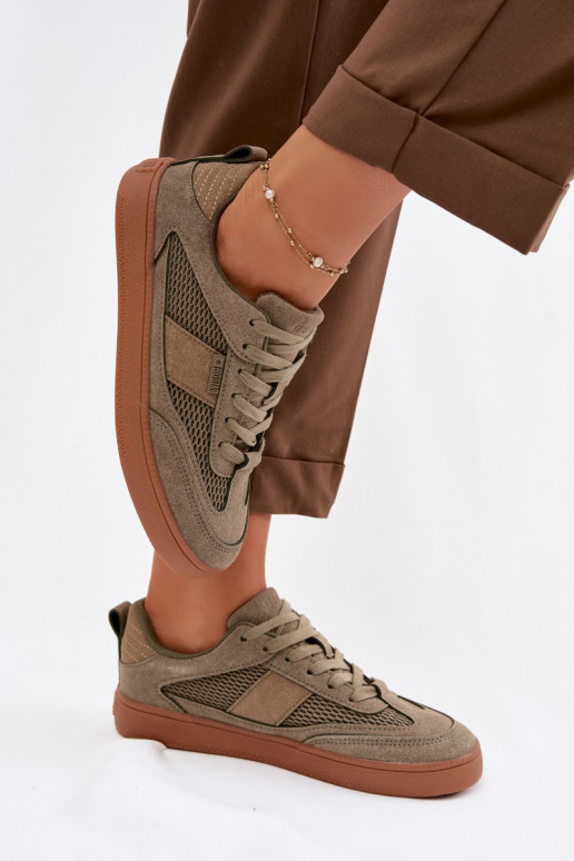 Women's Sneakers Big Star TT274761 Khaki