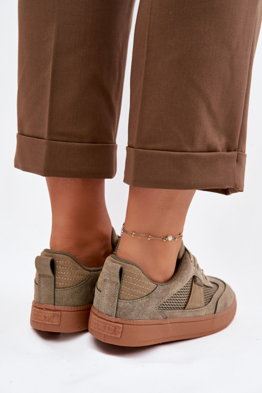 Women's Sneakers Big Star TT274761 Khaki