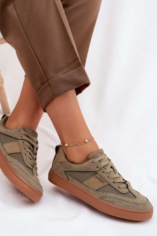 Women's Sneakers Big Star TT274761 Khaki