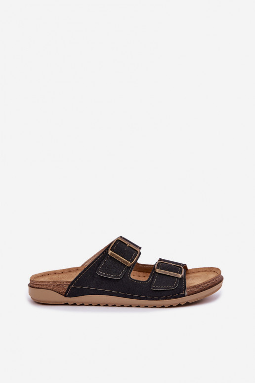 Ladies Preventive Slippers Inblu AA000068 Black