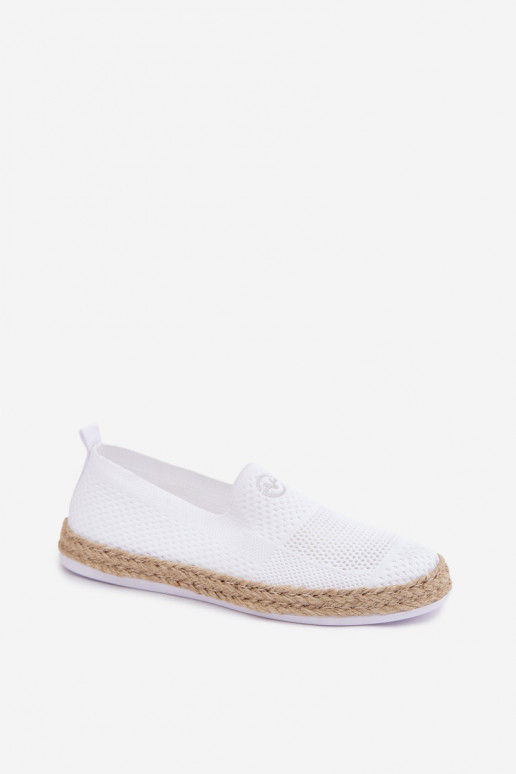 Espadryle Damskie Vinceza 13659 Białe