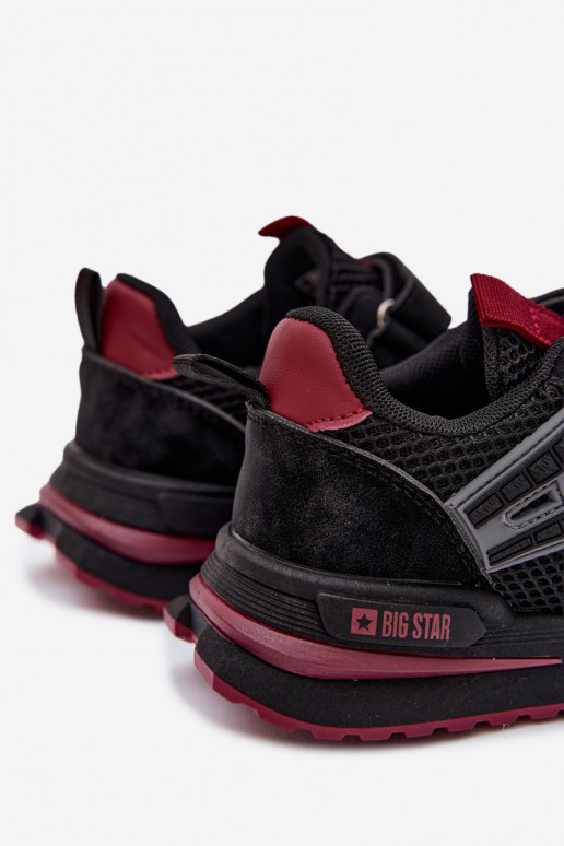 Children's Sports Shoes Big Star TT374152 HI-POLY SYSTEM Black and Red