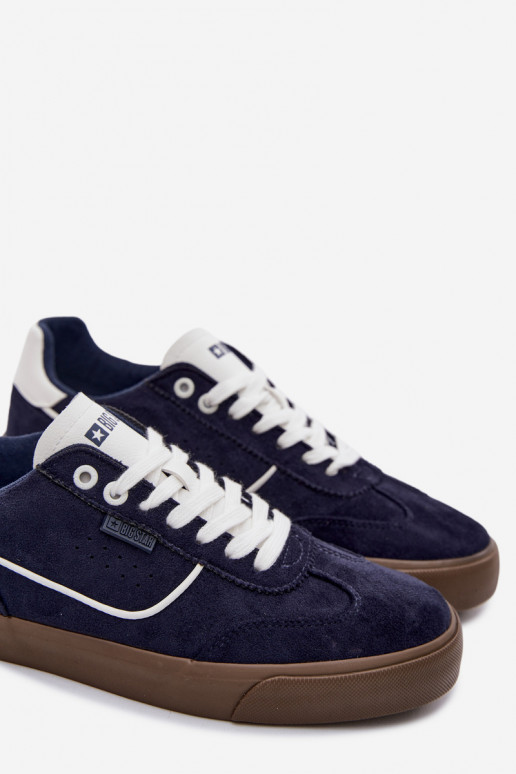 Sneakersy Męskie Big Star TT174091 Granatowe