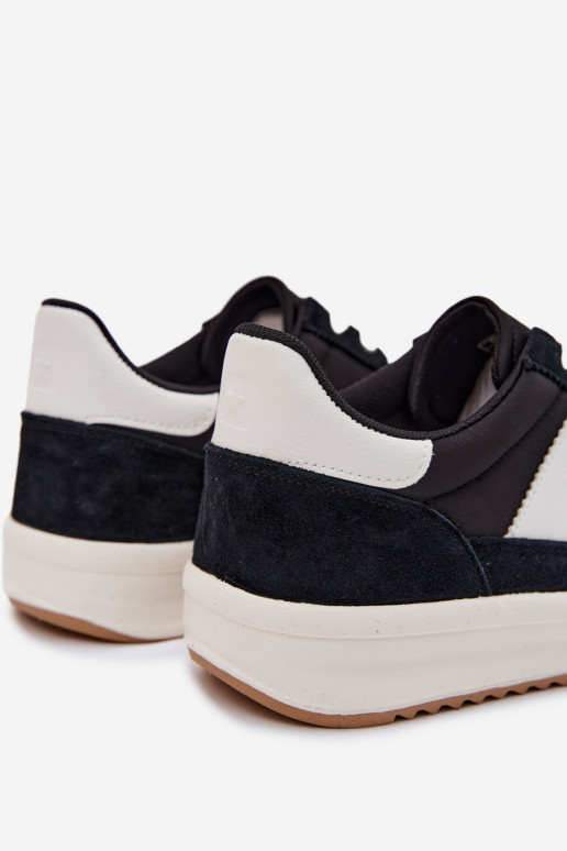 Sneakersy Męskie Big Star TT174043 Czarne