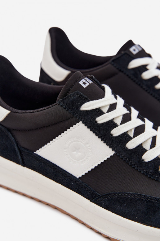 Sneakersy Męskie Big Star TT174043 Czarne