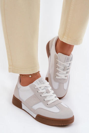 Sneakersy Damskie Big Star TT274910 Białe