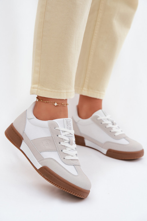 Sneakersy Damskie Big Star TT274910 Białe